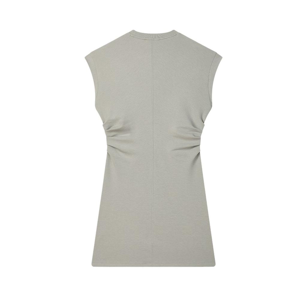 New FILA HERITAGE Sleeveless Dress Women's Green Khaki F51W528301F-PR