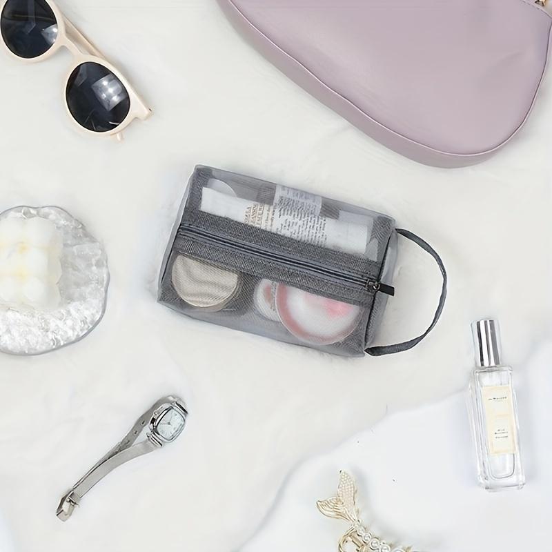 Three Piece Cosmetic Storage Bag, Portable Travel Bag, Easy To Clean, Sturdy, And Durable