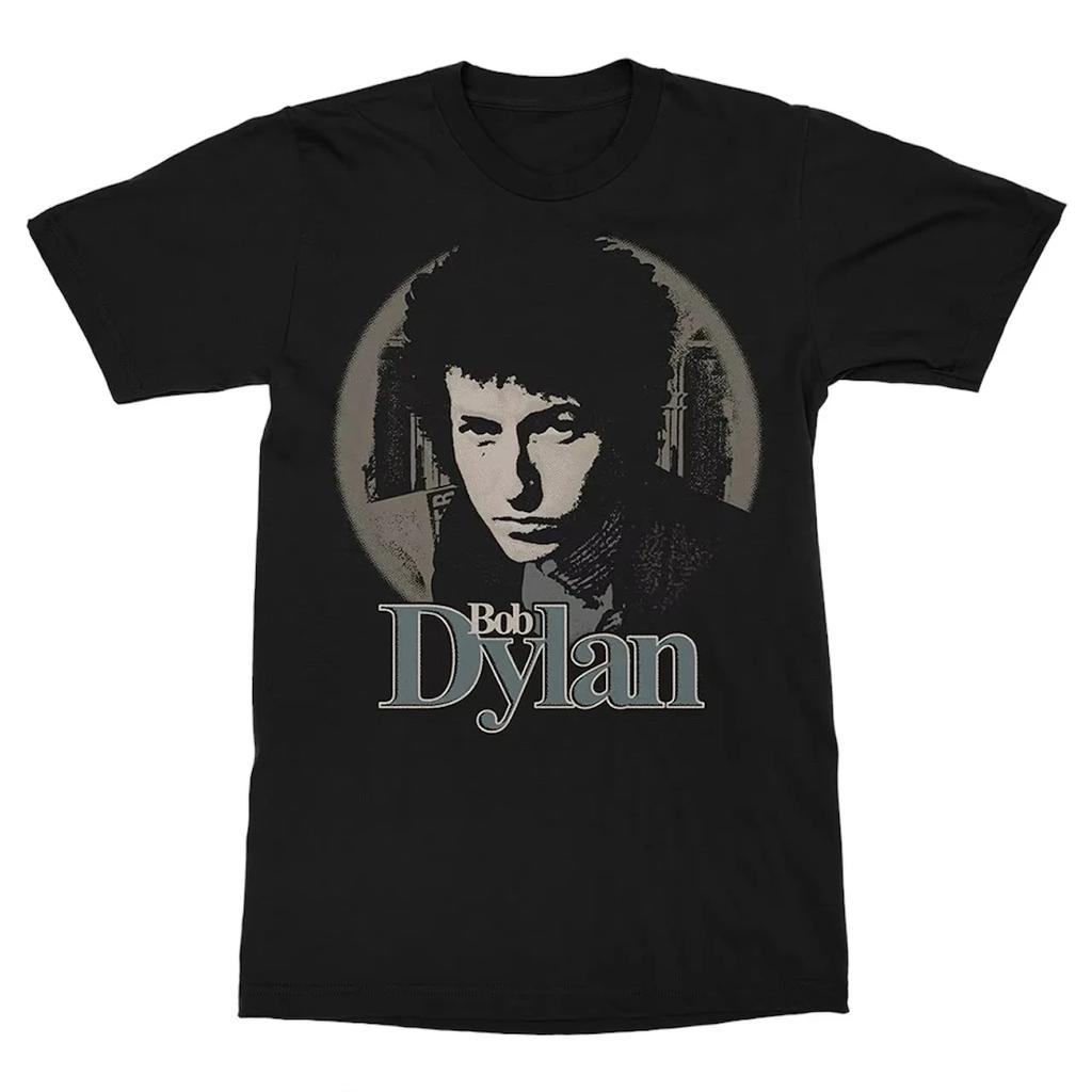 2025 Sommer Neu Bob Dylan Rockdichter Amerikanischer Vintage High Street T-Shirt Übergröße Lässig Unisex Unisex Oberteil Tee Hip Hop Atmungsaktiv