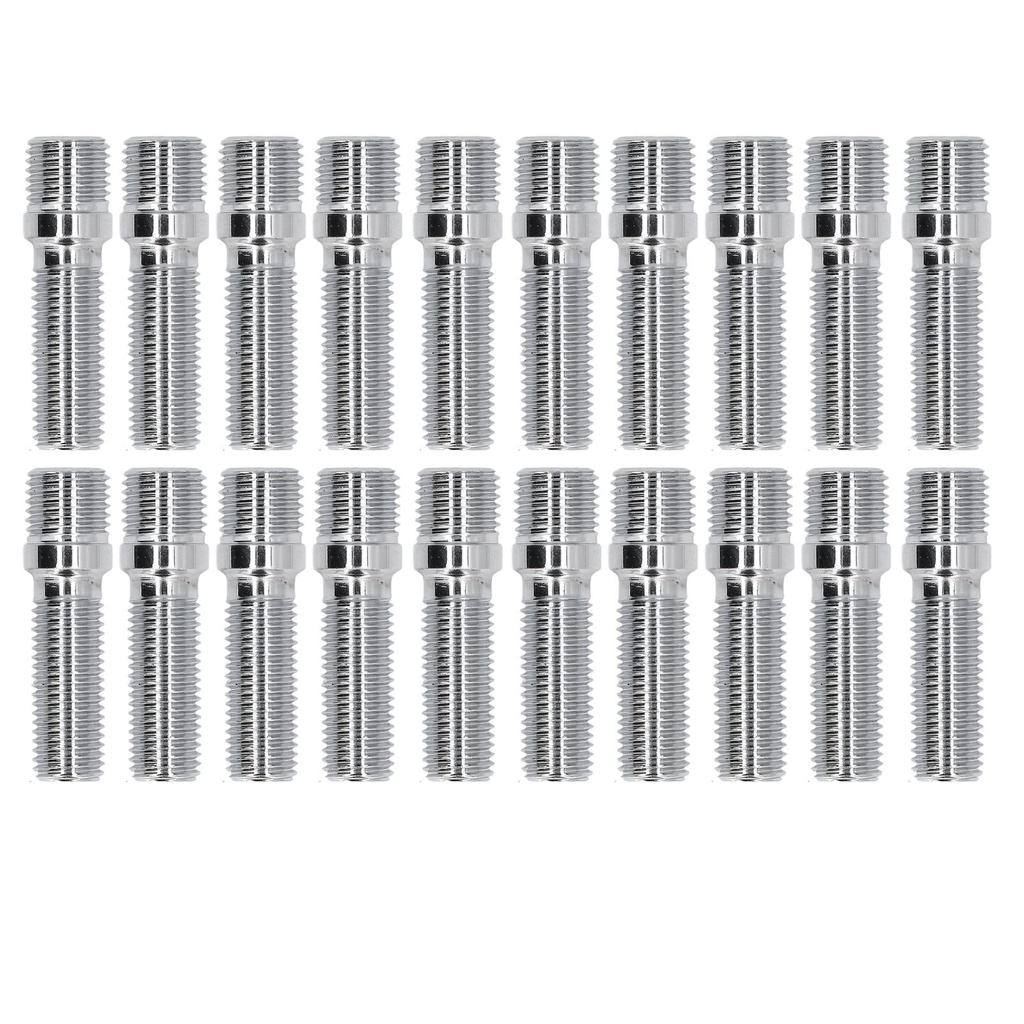 Wheel Bolt Conversion Kit, High Hardness Stainless Steel Precision Screw 50mm Full Length Wheel