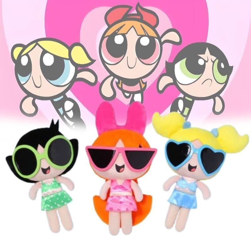 Adorable Plush Powerpuff Girls Bubbles Doll Cartoon Soft Toy Perfect For Girls