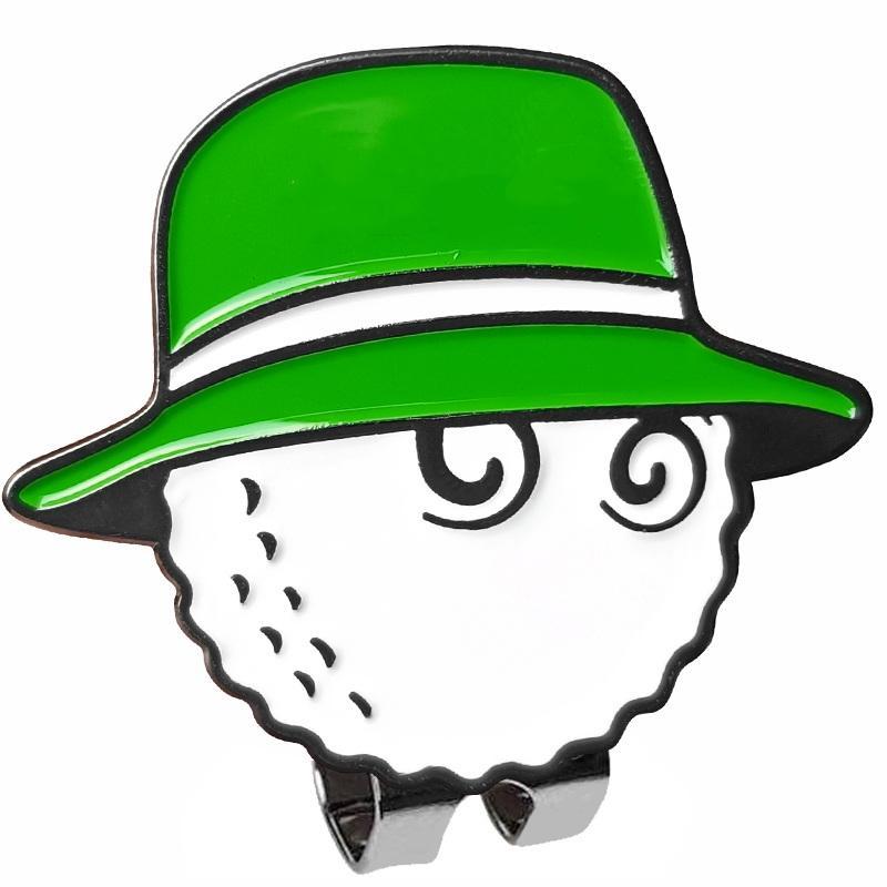 Golf Ball Markers with Strong Magnetic Hat Clips Non-slip Magnetic Golf Tools for Men Women Golfers Outdoor Course