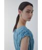 Bobeu Voluminous Shirred Long Dress_Blue 7156237002