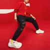 Anta X Coca-Cola Co-Branded Life Series Print Loose-Fit Jogger Pants Men Bottoms Black 952139741-2