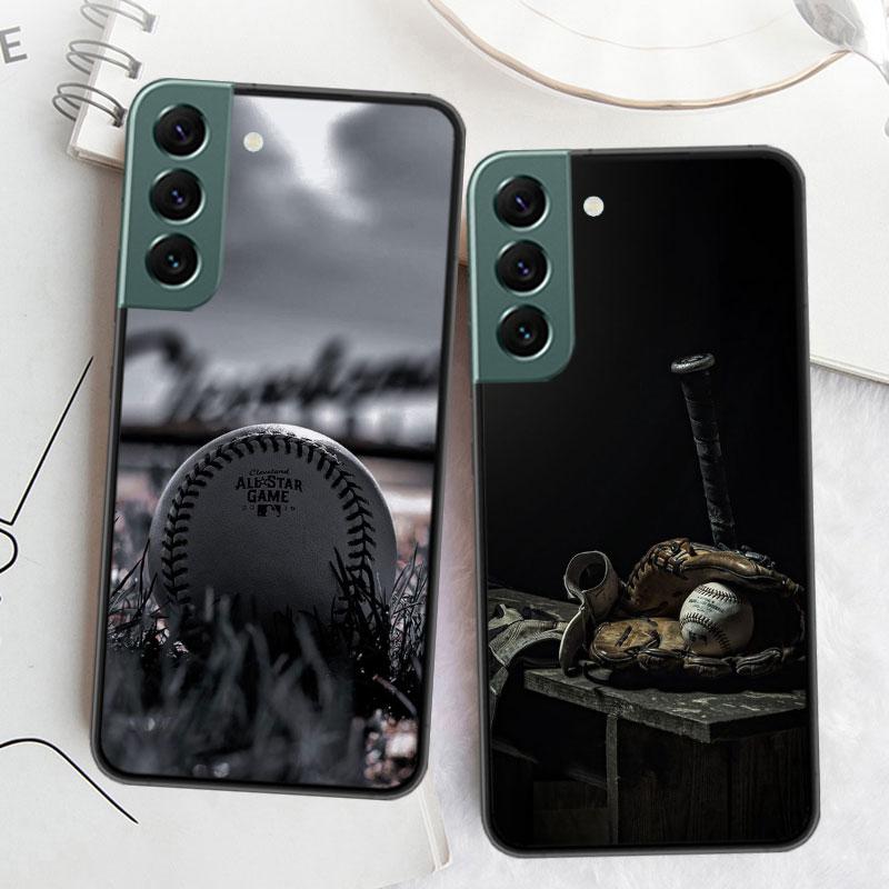 Baseball Phone Case For ASamsung A16 A26 A36 A56 A02 A03S A04S A05S Galaxy A55 A35 A25 A15 S10 Lite A9 A8 A7 A6 Plus A90 5G A80