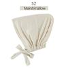 Solid Color Elastic Tie-Back Modal Undercap Hijab Scarf Adjustable Kufi Cap
