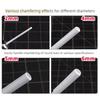Metal Round Bar Chamfering Tool With Hole Positioning Guide Center Hole Locator For DIY And Hobbies Projects
