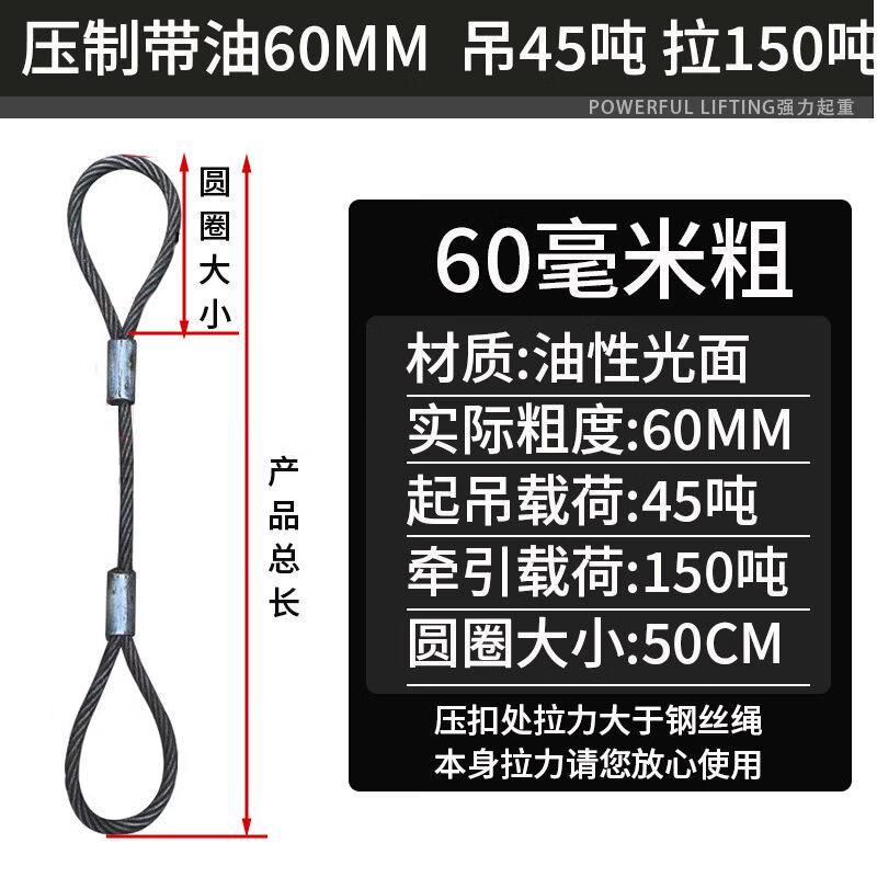 

Oil-Pressed Steel Wire Rope Sling