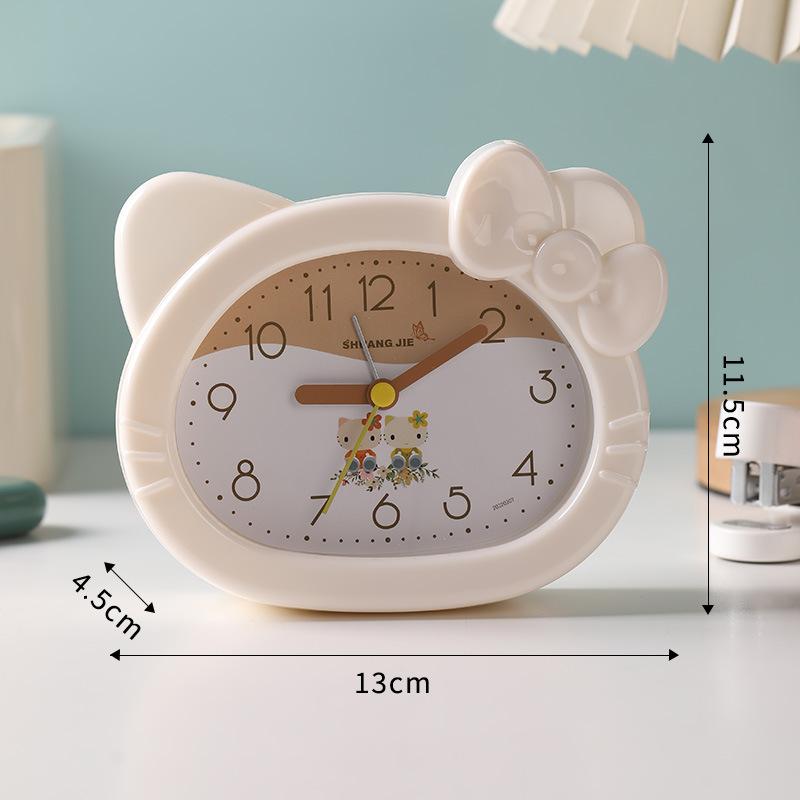 Scan the second alarm clock timer student using desk cartoon clock bedroom living room internet celebrity creative cute clock