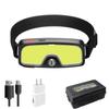 Strong Light High Brightness COB Headlight USB Rechargeable Headlamp Night Fishing Headtorch Light Outdoor Cycling Floodlights