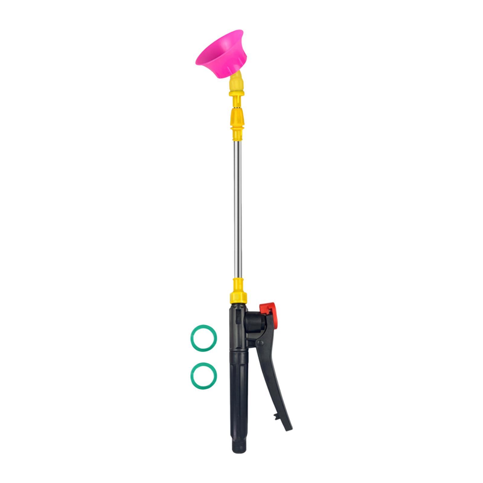 Windproof Spray Rod, Sprayer Attachment, Nozzle and Handle, Telescopic Rod,