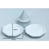 Moa Feteli (Moa Feteli) [Mori Salt Set] Octagonal Mori Salt Set Made in Japan Unglazed Mori Salt Set with 2 Octagonal Plates