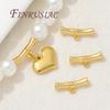 18K Gold Plated Tube Bails,Tube Spacers,Bails For Pendants,Jewelry Bail,DIY Necklace/Bracelets Accessories