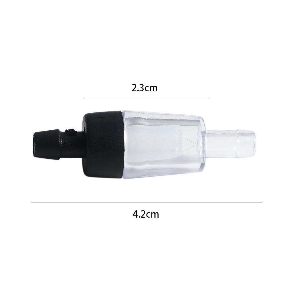 5 Stück Aquarium Luftpumpe Rückschlagventil Aquarium Einweg-Rückschlagventil Aquarium CO2 System Luftpumpe Haushaltszubehör