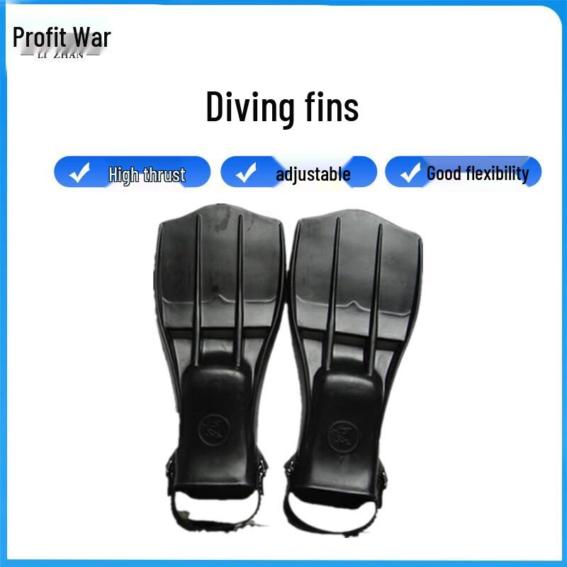 

Adjustable Open-Heel Water Rescue Diving Fins