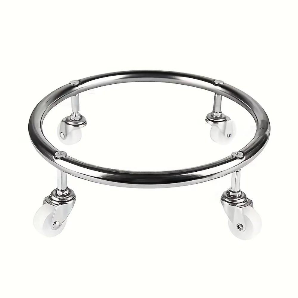 Mit Rädern Materialhandhabungstablett Edelstahl Aufbewahrungstablett Propanflaschenhalter Heimgebrauch