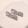 2026 New Trend Fine Jewelry Set Charming Heart Crystal Fashion Stainless Steel Necklace Earrings As a Anniversary Gift for Women