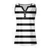 Womens Tank Top V Neck Basic Printed Casual Summer Sleeveless Top