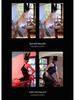 Large Silky Black Suspender Skirt Lingerie: Sexy Silk Pajamas & Stockings for Women