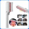 LED Red Light Therapy Electric Massage Comb Women's Hair Growth Applicator Scalp Treatment Anti-Hair Loss Head Massage Brush