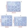 DIY Drop Earring Mold 3D Resin Pendants Moulds Fashionable Ear Jewelry Molds Silicone Material for Hand-Making Earrings