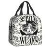 Pattern Insulated Lunch Box for Women Warm Cooler Thermal  Bag Kids School Children Food Picnic Container Tote