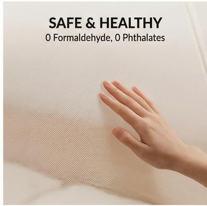2026 New Full-Bottom Anti-Fall Mosquito Net, No-Install, Fits 120/150/180/200cm Beds for Home Bedroom