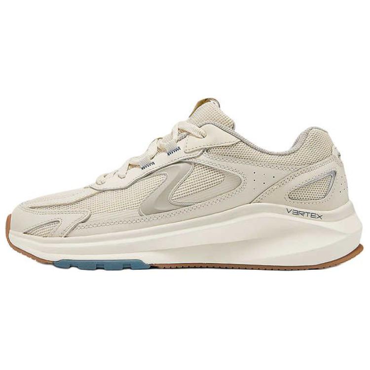 Skechers Sport Men Beige Low Top Casual Shoes Soft Comfort 233076-NAT 41