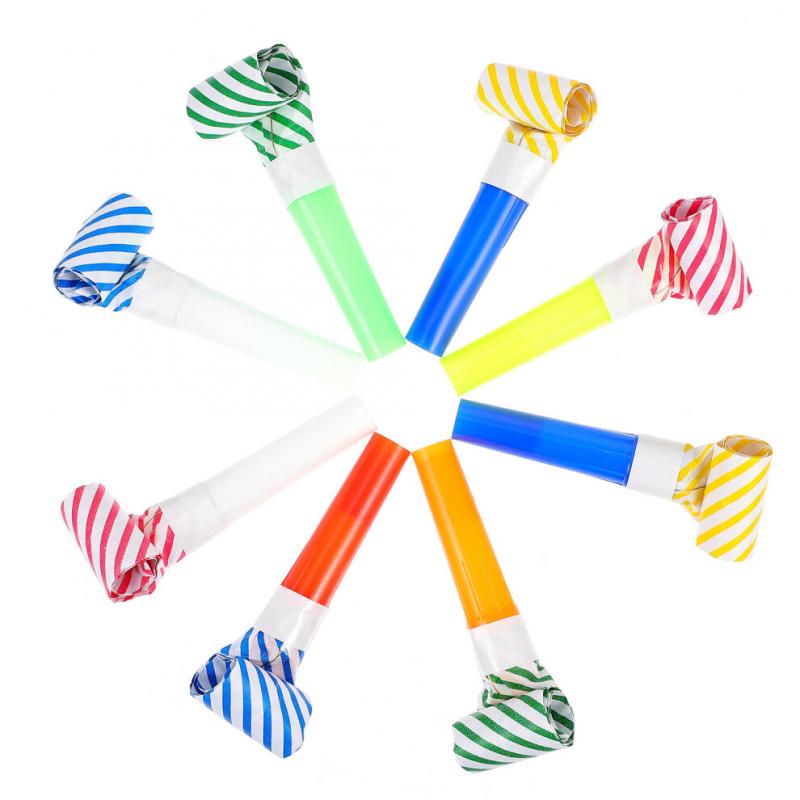 50pcs Whistle Toys Child Noisemakers Blowouts Whistles Party Blower