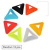 10/70 Pcs Triangle Football Training Cones Soccer Ball Practice Field Marking Sports Agility Training Discs Football Equipment