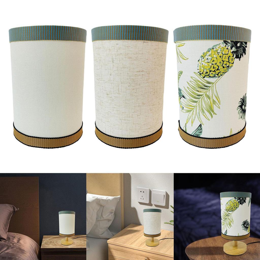 Kronleuchter Lampenabdeckung Stoff Lampenschirm Heimdekoration Hängender Boden-Schirm für