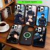 Anime Jujutsu Kaisen Handyhülle Für iPhone17,16,15,14,13,12,11 Plus,Pro Magnetisch mit Magsafe Kabelloses Laden