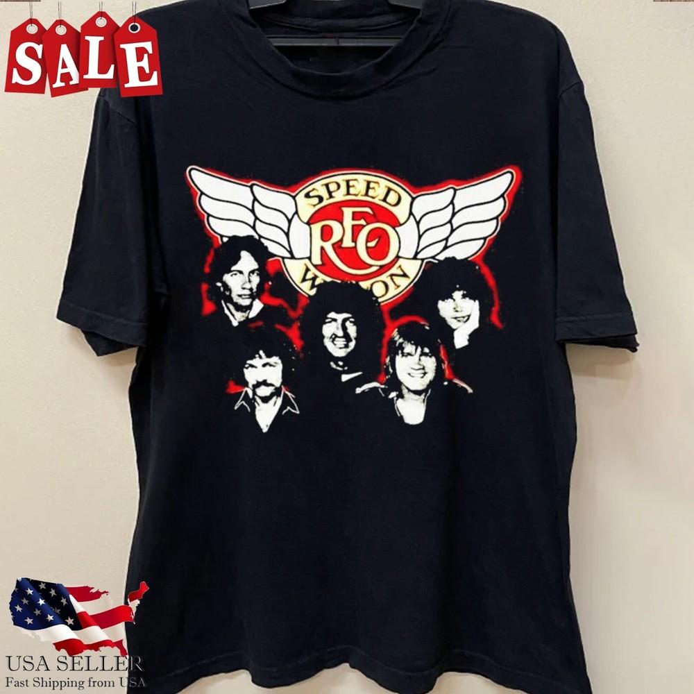 New REO Speedwagon 1982 Original Concert Gift For Fans Unisex S-5XL Shirt 1LU988