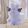 Cartoon Hello Kitty Bunny Cosplay Keychain Cute PVC Doll Doll Soft Fluffy Bag Pendant Ornament for Backpack Keyring Woman Gifts