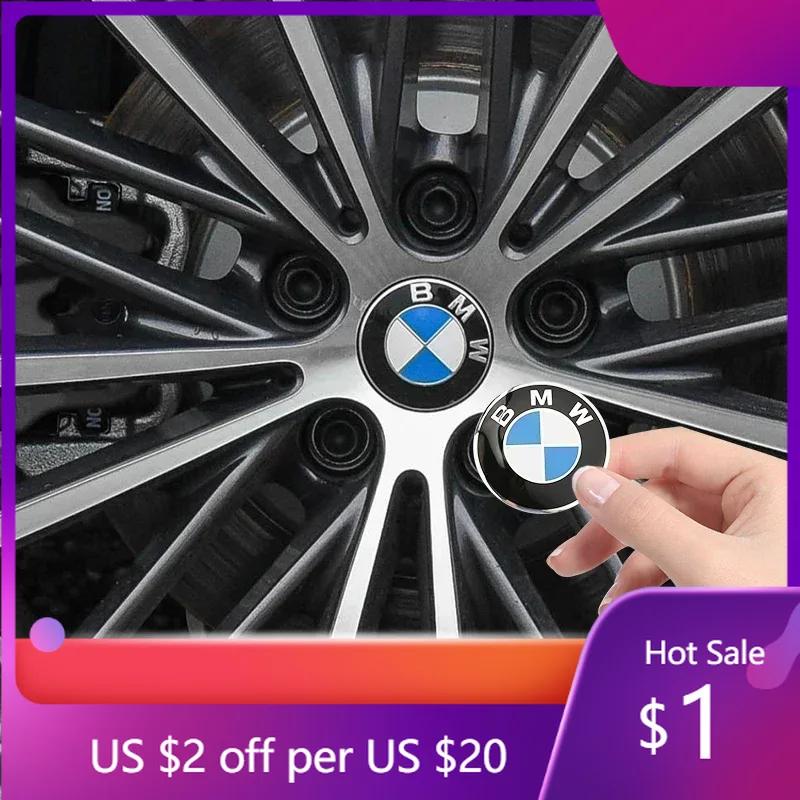 KWYP9 Hot 2025 56/60/65/68/78mm Car Wheel Hub Center Caps Cover Decoration Emblem For BMW M X4 X5 M3 M5 F11 F20 G11 G20 G21 F30 E