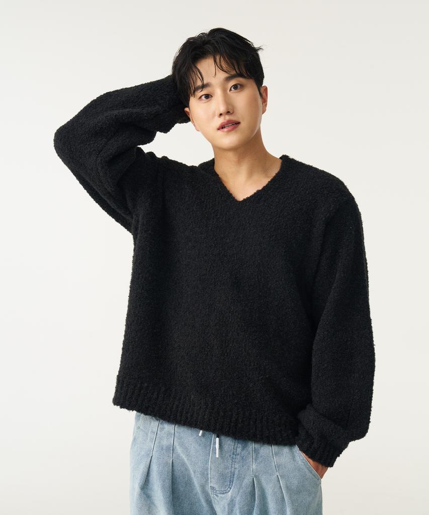 Deobeuleis Soft Texture Knit (Black)