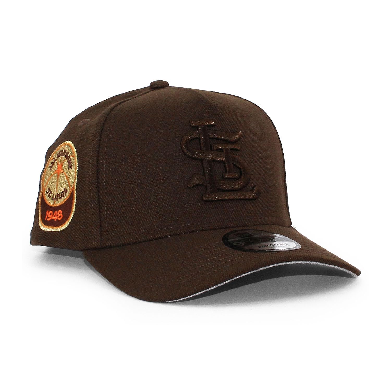 

Эксклюзивная для ЕС кепка 9FORTY снэпбэк Louis Cardinals MLB 1948 ALL STAR СЕРАЯ ТУЛЬЯ КЕПКА СНЭПБЭК коричневая CARDINALS бейсбольная 940 шляпа AF [New Era] St. А-РАМА