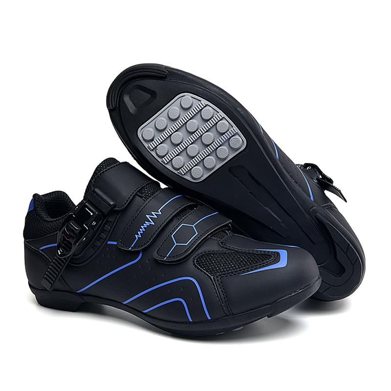 Men's Outdoor Rubber Soled Cycling Shoes Comfortable Breathable Indoor and Outdoor Training Rubber Soled Cycling Shoes