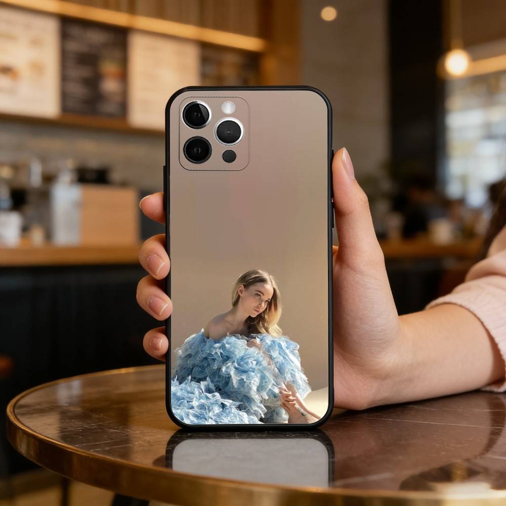 Dove Actor C-Cameron Phone Case For iPhone 17,16,15,14,13,12,11 Plus,Pro Max,Soft Silicone Black Cover