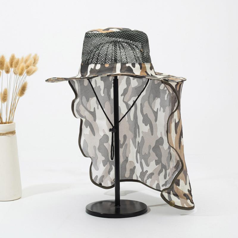 Fishing Hat With Neck Guard Summer Outdoor Activities Sunscreen Hat