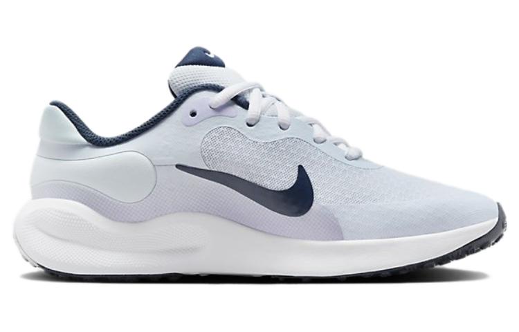 Nike Revolution 7 GS 'Football Grey Midnight Navy' FB7689-004