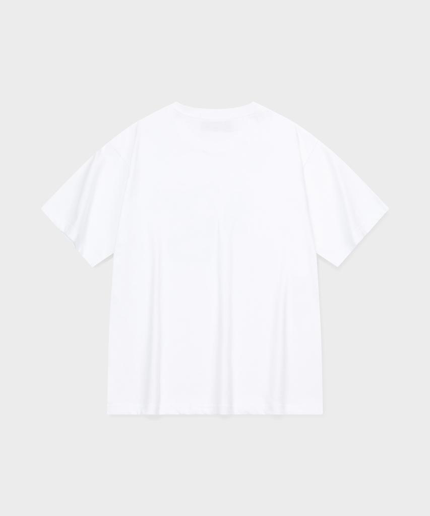 Geulleondeun Dot Logo T-Shirt (White)