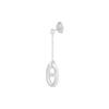 HERMES 925 Sterling Silver Earrings Women's Silver H108618B-00