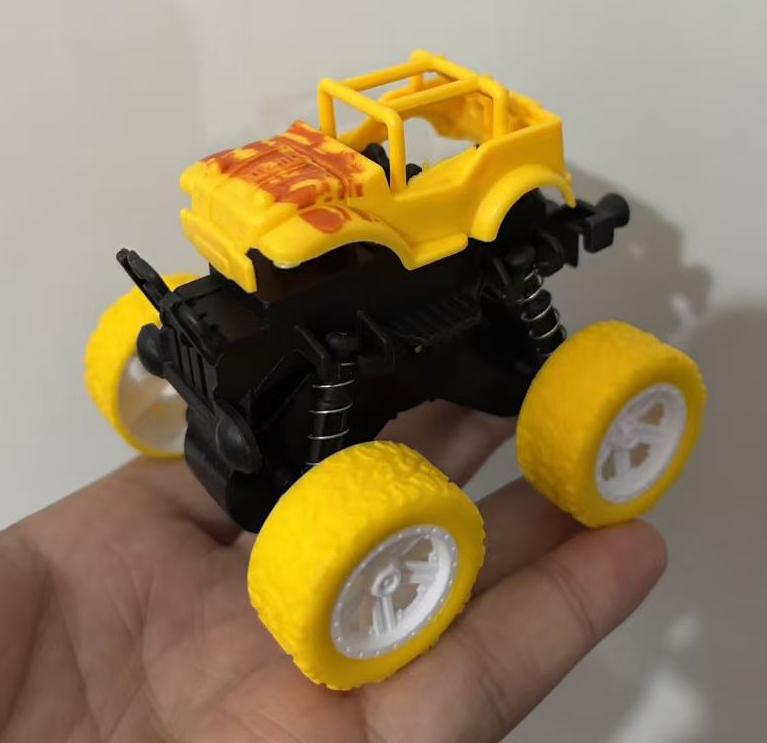 Kids 1Pcs Four-Wheel Drive Inertial Shatter-Proof Model For Children Boy Toy Car Simulation Off-Road Boy Gift Railed/Motor Gift
