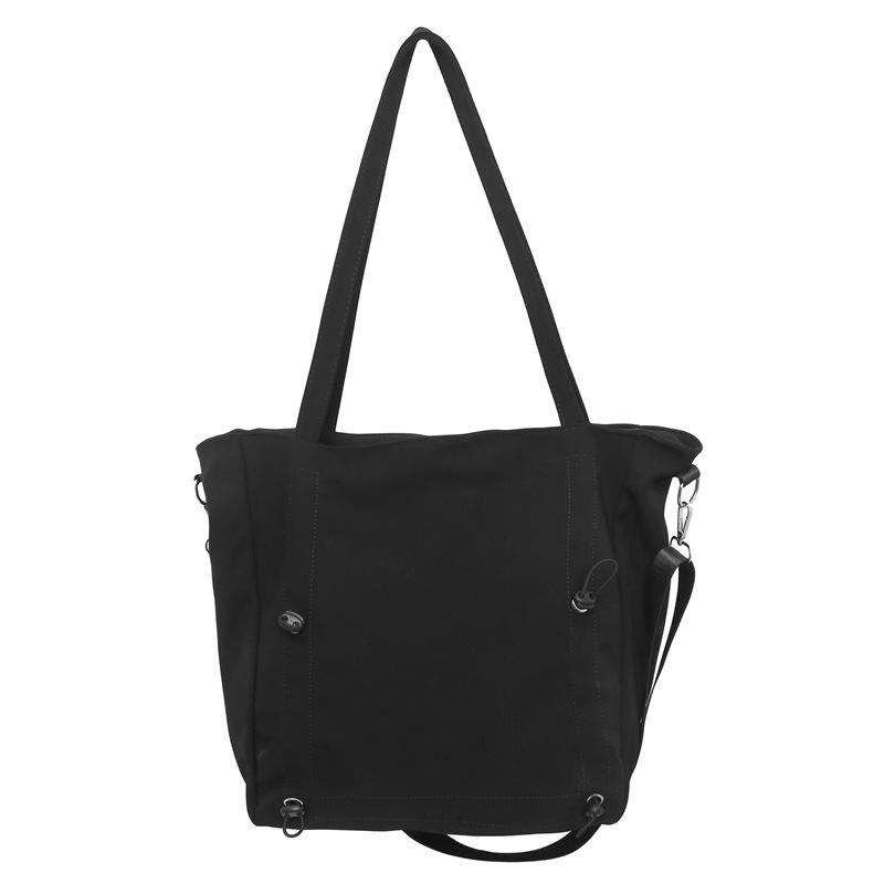 

Нейлоновая сумка большой емкости Женская большая сумка Студенческая большая сумка чёрный