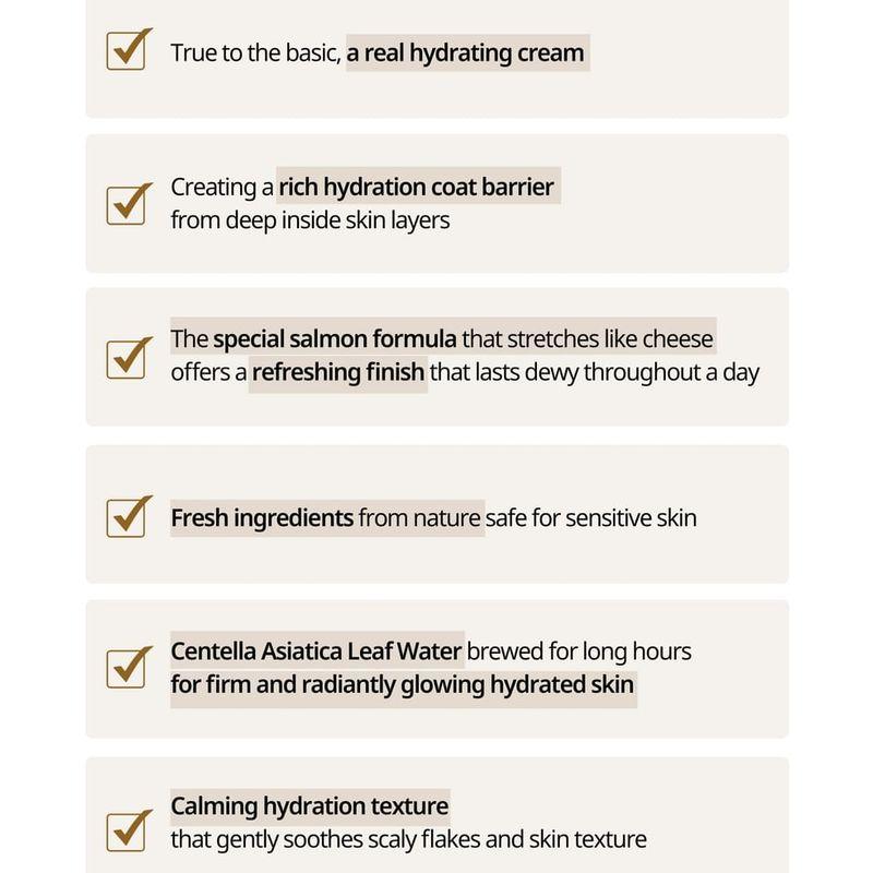 HEVEBLUE Lachs Pflegende Centella Creme