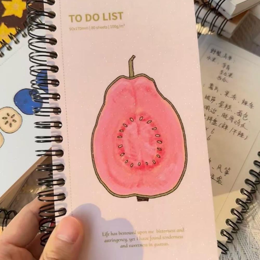 Spiral Bound To Do List Notebook Portable Habit Tracker Journal Self Discipline Habit Tracking