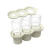 Silicone Ice Mold Cylinder Ice Cube Tray for 20-40oz Tumbler Cup with Lid Hollow Shape Stackable Easy
