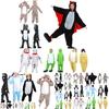 Adorable Animal Pajamas Kigurumi Kids Cosplay Onesie With Soft Flannel Material