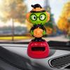 Solar Powered Dancing Figures Swinging Dancer Ornaments Halloween Animated Cartoon Dashboard Accessories For Vehicle Truck Home